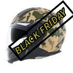 Cascos de moto de camuflaje Black Friday