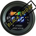 Medidores de bateria led Black Friday